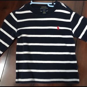 Polo striped thermal NWOT